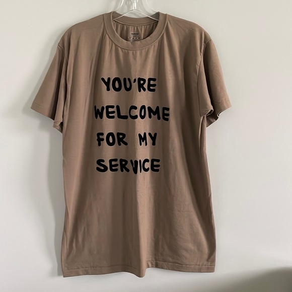 duke Other - NWOT, Funny Military Shirt, Size Large